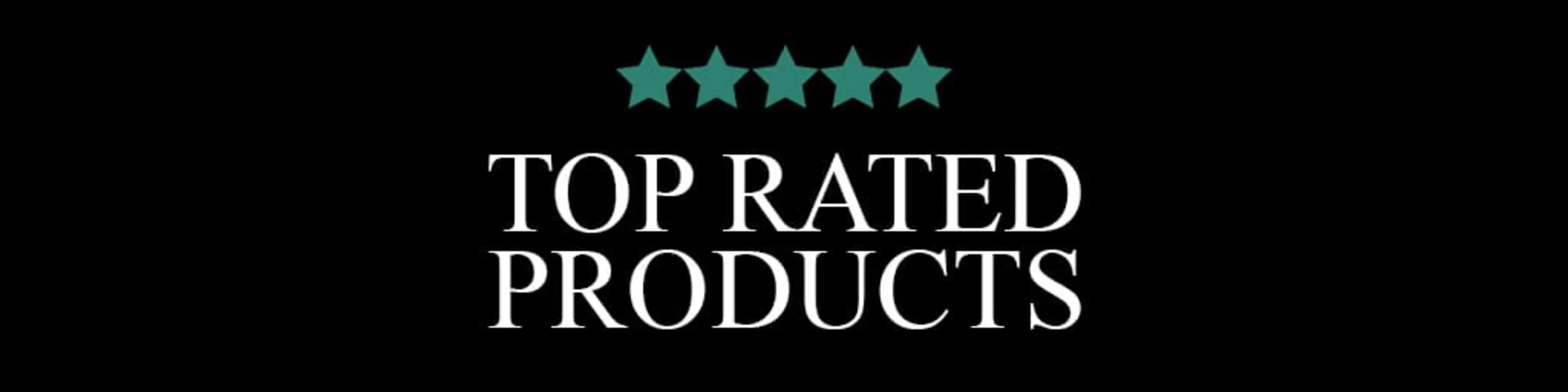 Top Rated Products banner