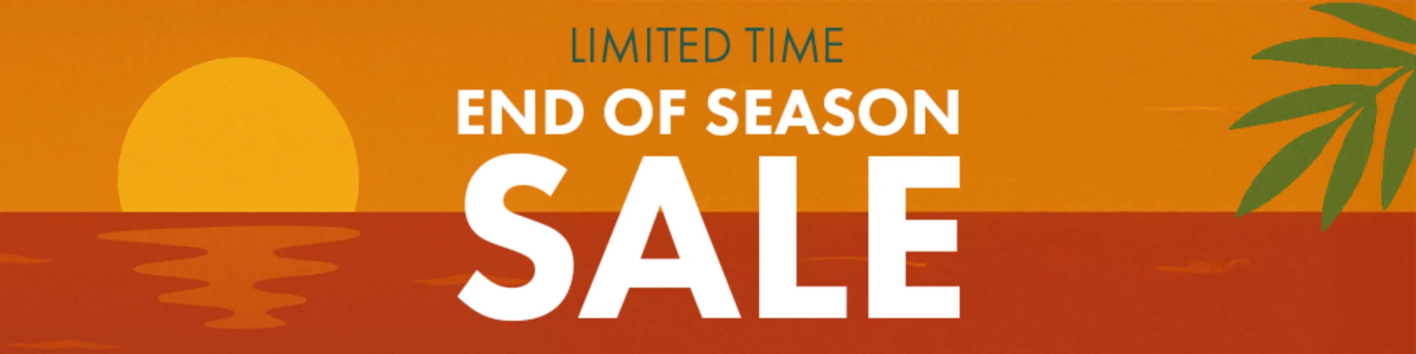 End Of Season Sale banner