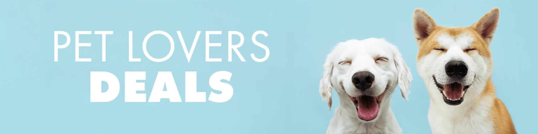 Pet Lover Deals banner