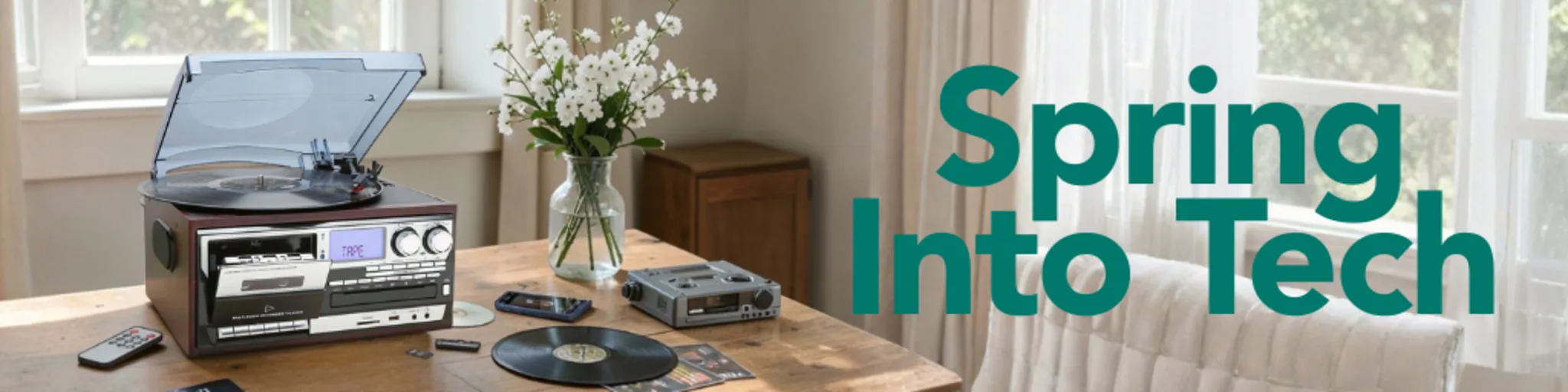 Spring into Tech banner