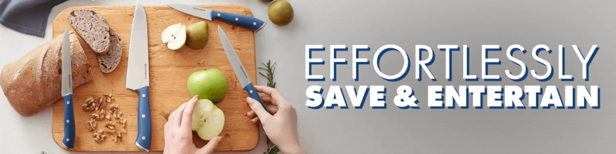 Effortlessly Save & Entertain banner