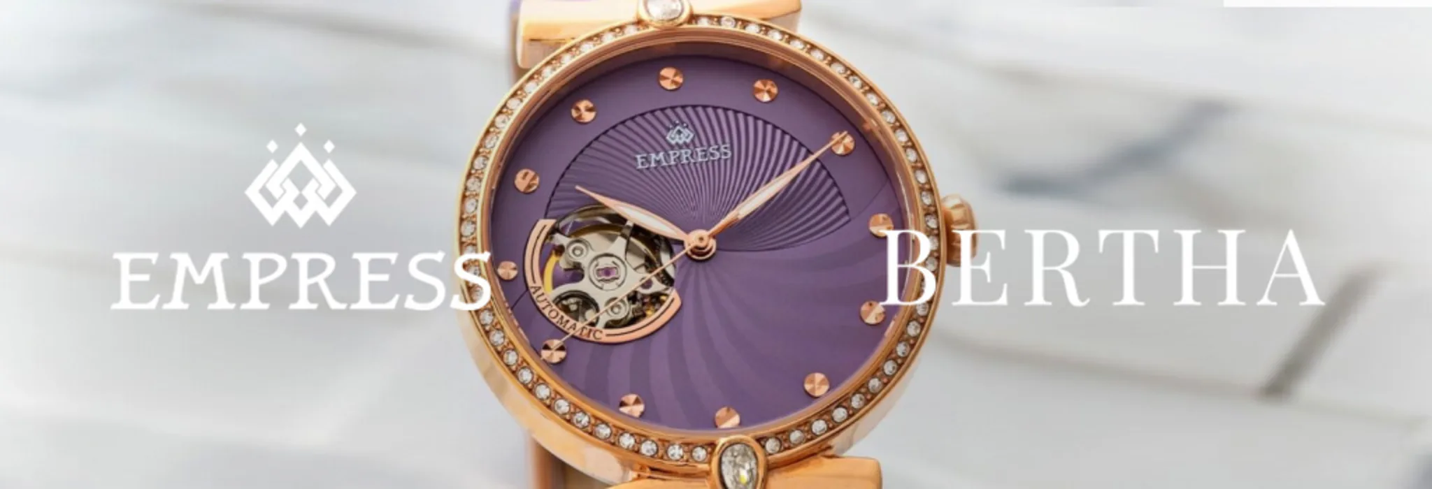 Bertha and Empress Watches to Impress banner
