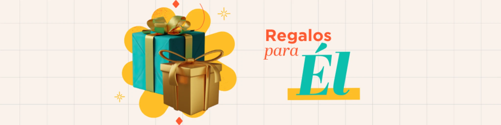 Regalos Para Él banner