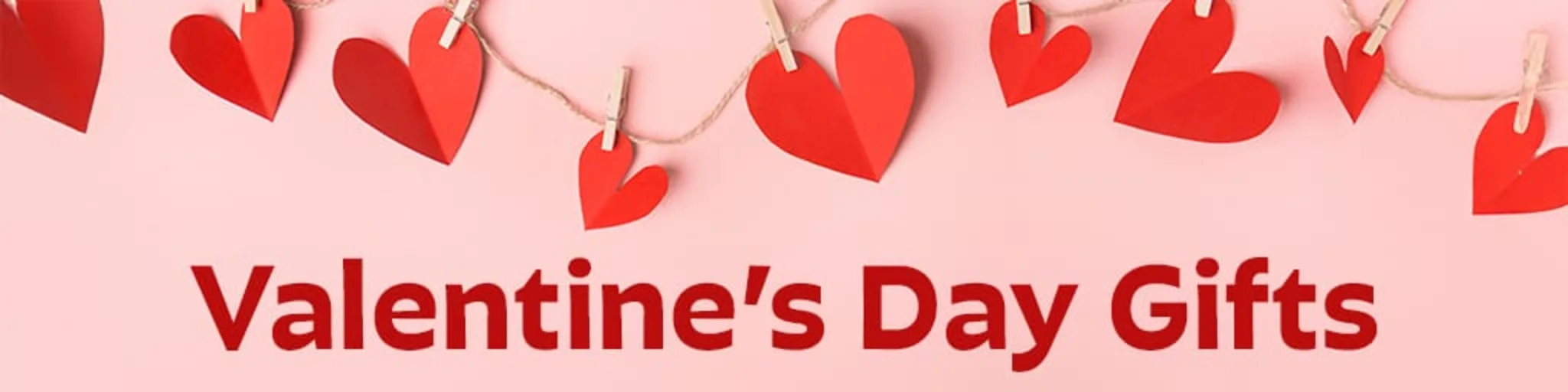 Valentine's Day Gifts banner
