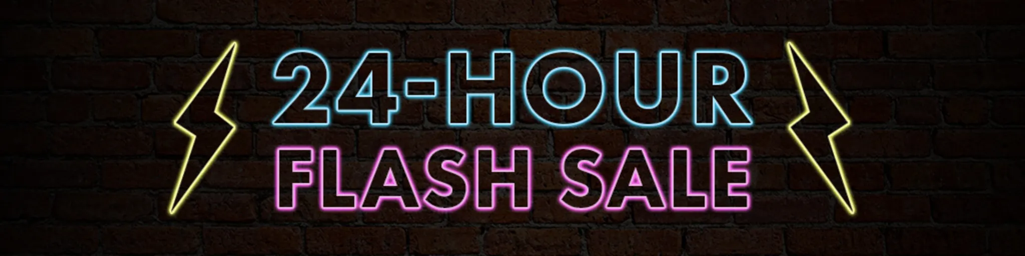 24-Hour Flash Sale! banner