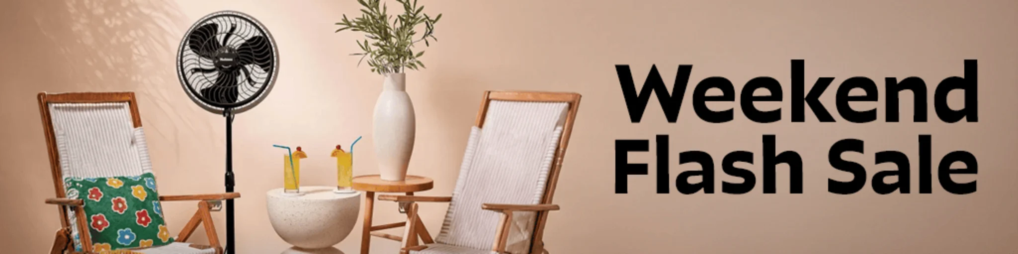The Weekend Flash Deals banner