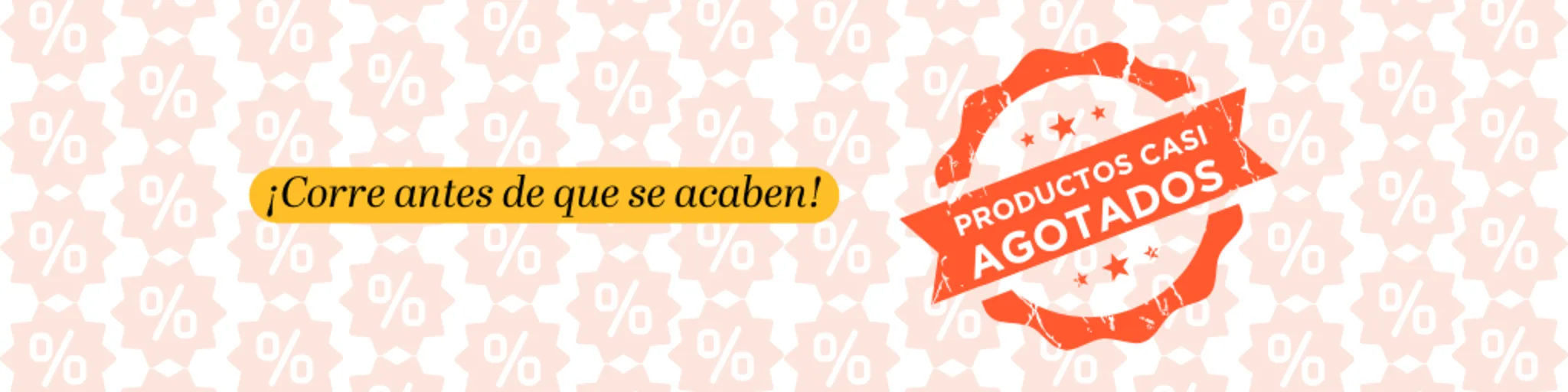 ¡Casi Agotado! banner