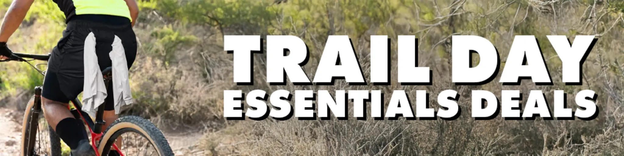 Trail Day Essentials Deals banner