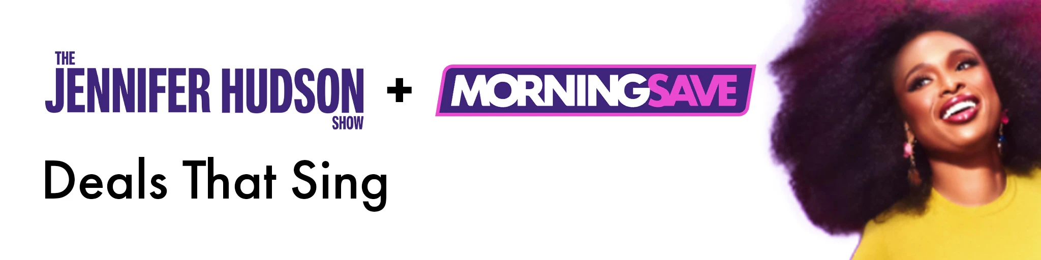The Jennifer Hudson Show Deals banner