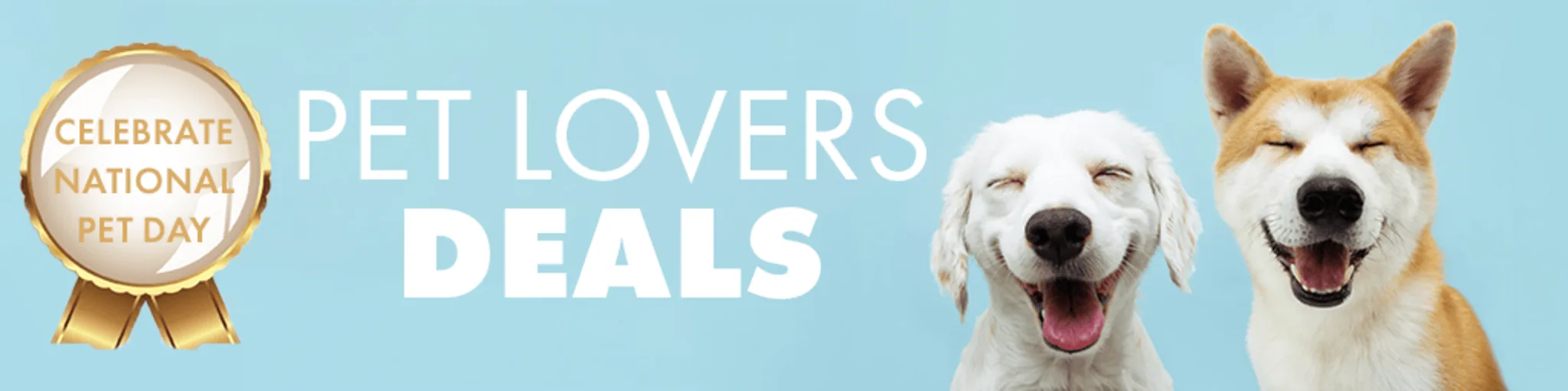 Pet Lover Deals banner
