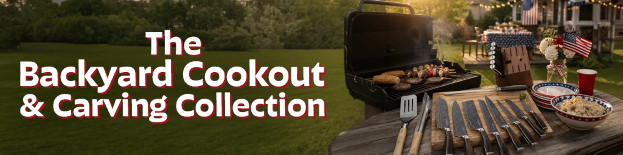 The Backyard Cookout & Carving Collection banner