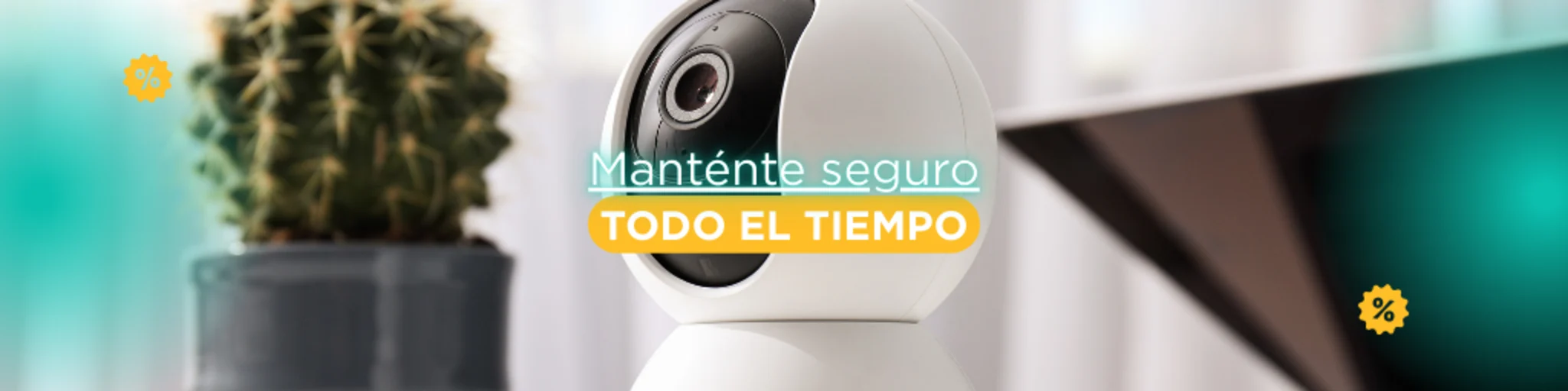 Manténte Seguro Todo el Tiempo banner