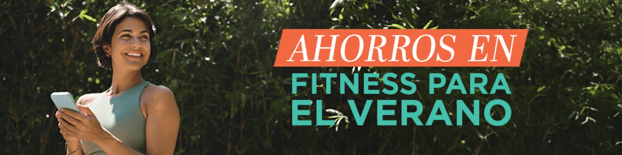 Ahorros De Verano En Fitness banner