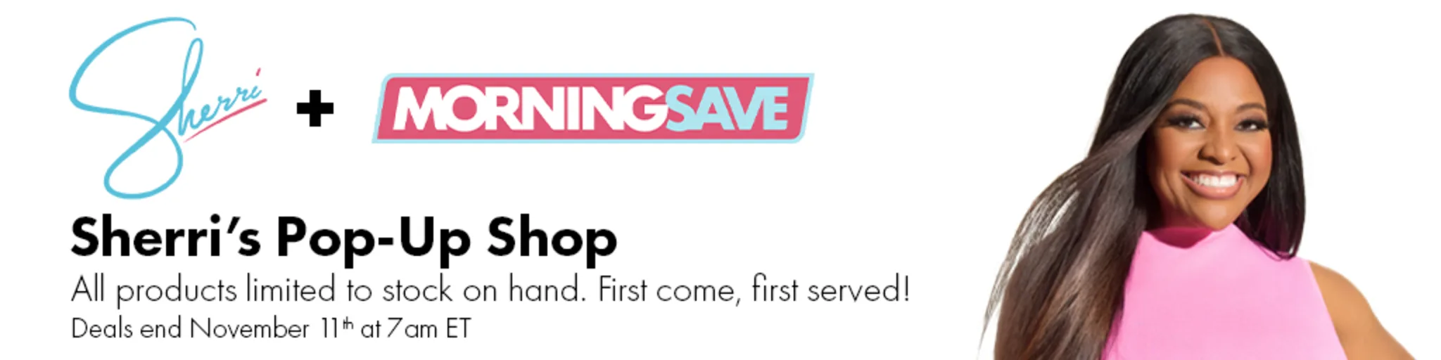 Sherri's Pop-Up Shop banner