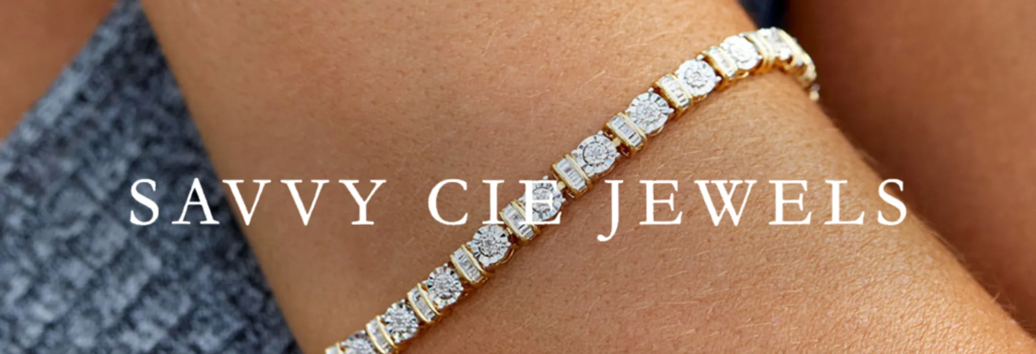Savvy Cie Luxury for Less Jewelry banner