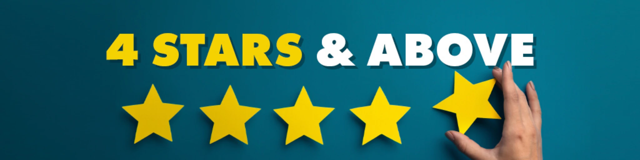 Top Rated Steals: 4 Stars & Above! banner