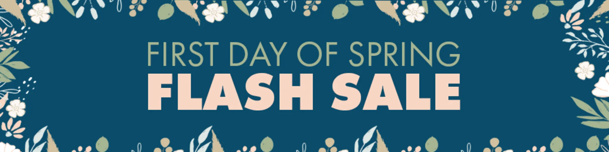 Spring into Savings banner