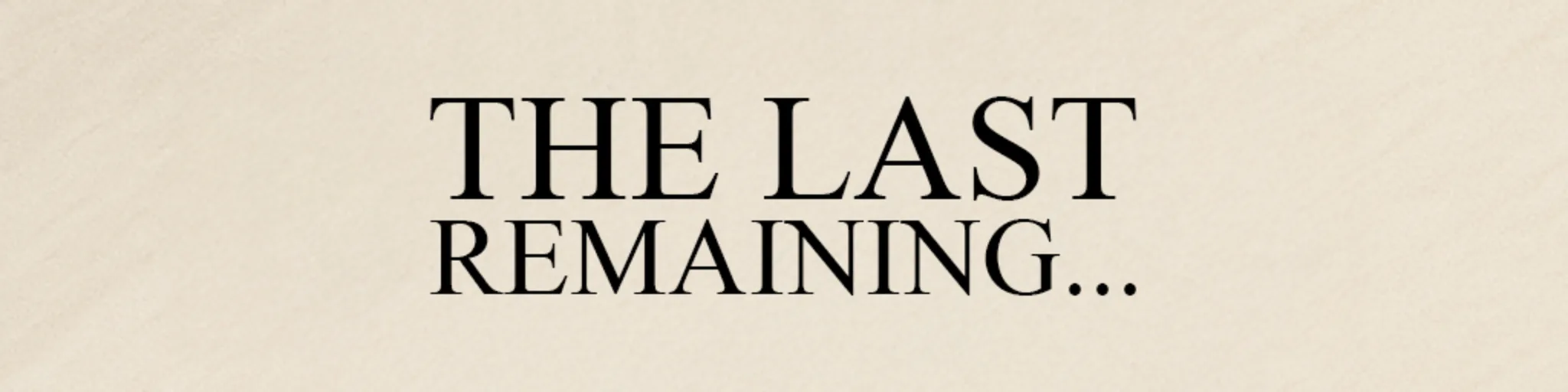 The Last Remaining banner
