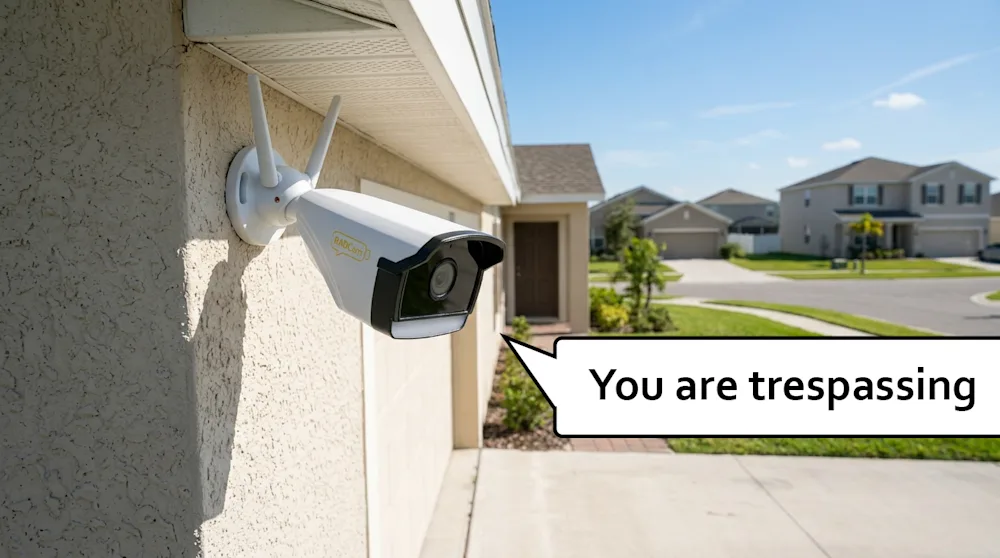 The World's First Talking AI Home Camera System