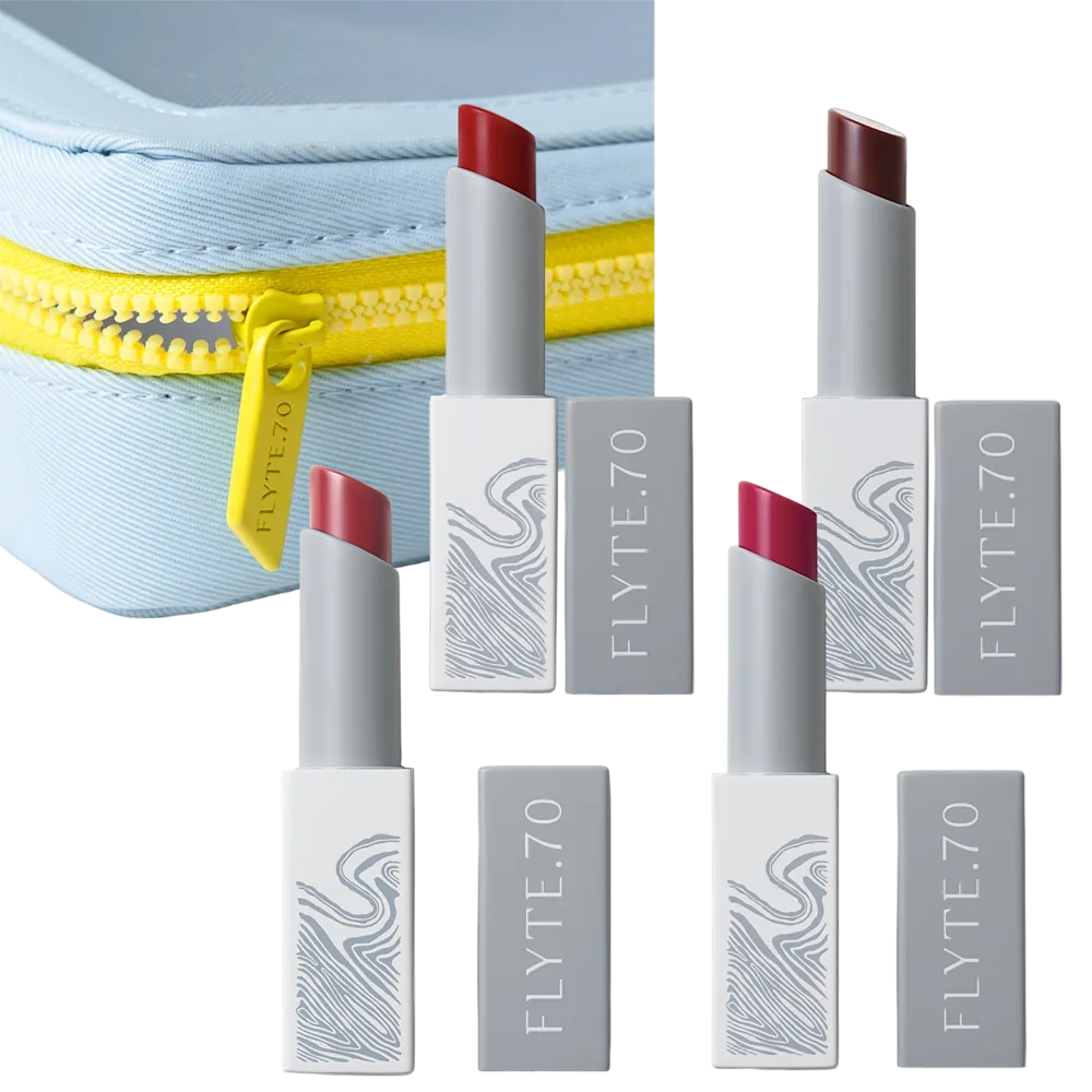 Flyte.70 4-Piece LipSheer Lip Balm Set with Case