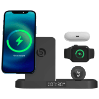 Deals on Lifestyle Advanced Trio Powerhouse 3-in-1 Wireless Charging Station