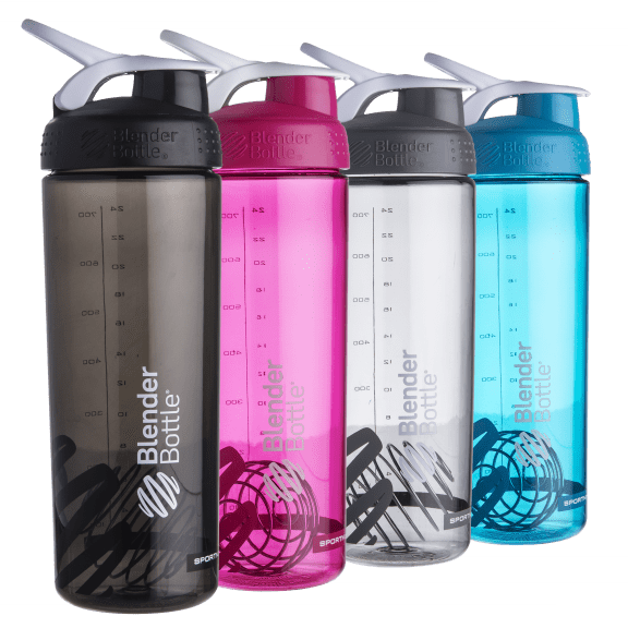 BlenderBottle 28oz SportMixer Sleek Water Bottle Shaker Cup Geo