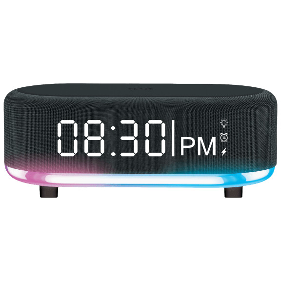 Lifestyle Advanced Powerhouse Speaker with Wireless Charging and Alarm Clock