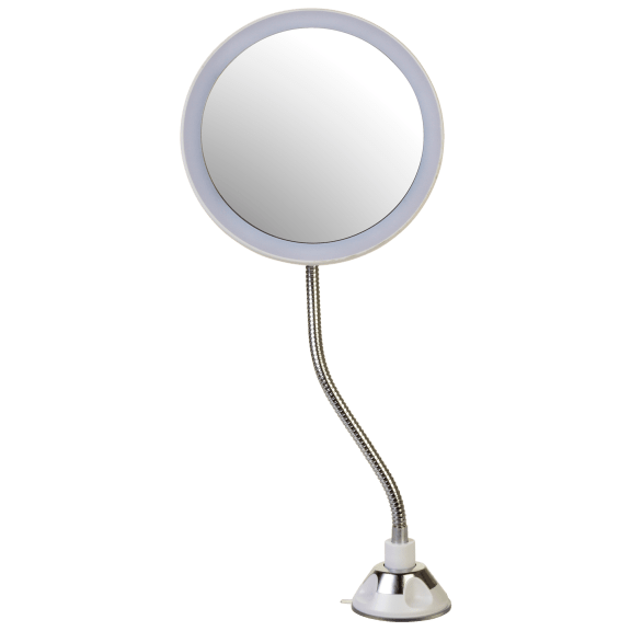 Danielle Creations LED Flexible Vanity Mirror with Suction Base