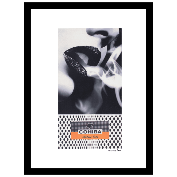 MorningSave: Louis Vuitton Drip Logo - 14x18 Framed Print