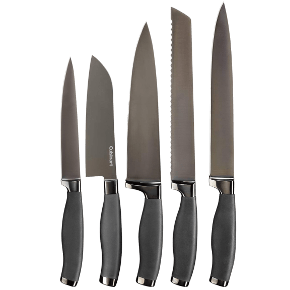 MorningSave: Cuisinart 6-Piece Classic German Steel Knife Set with Blade  Covers