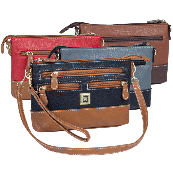 Stone Mountain Bonded Leather Charluzzo Handbag