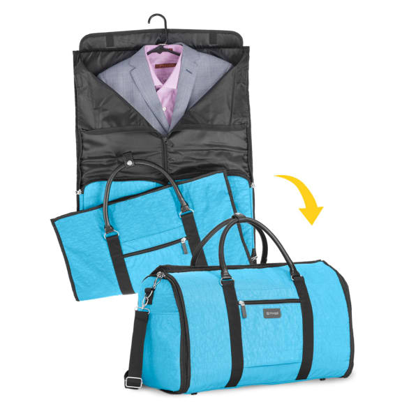 Biaggi hangeroo garment top bag and tote