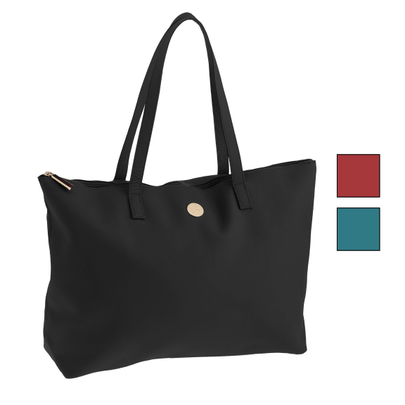 JOY Mangano Genuine Leather Designer Duffle Bag 19-1/2"L x