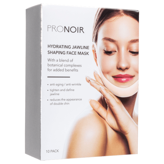 10-Pack: ProNoir Hydrating Jawline Shaping Face Masks