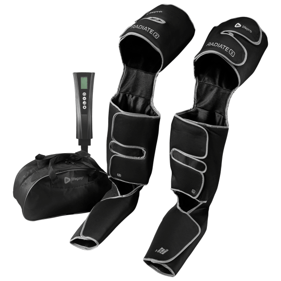Lifepro Radiate X Compression Sleeve Thigh, Calf, and Foot Massager