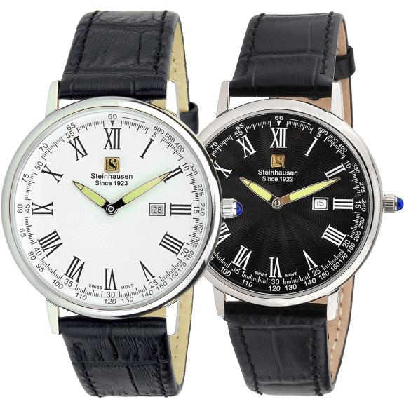 Steinhausen men's delemont swiss quartz watch store
