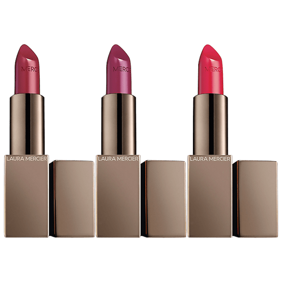 3-Pack: Laura Mercier Rouge Essentiel Lipstick Bundle