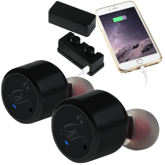 SideDeal 4 Pack Xtreme Sound Sidekick Bluetooth Earbuds with
