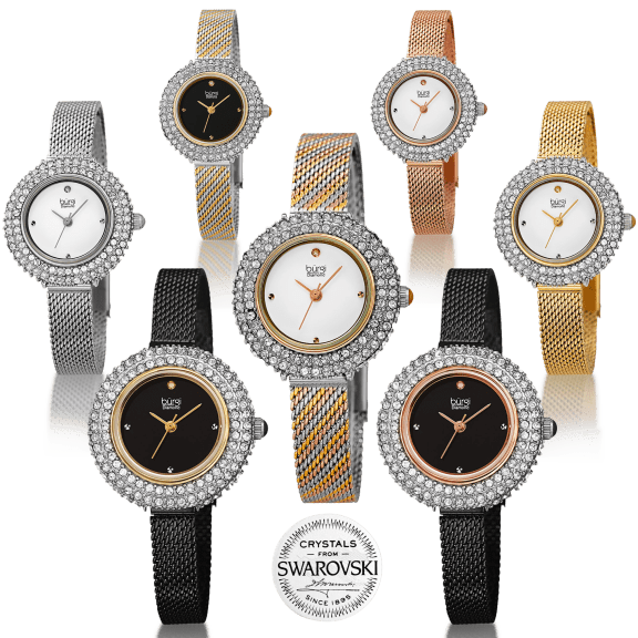 Burgi discount diamond watch