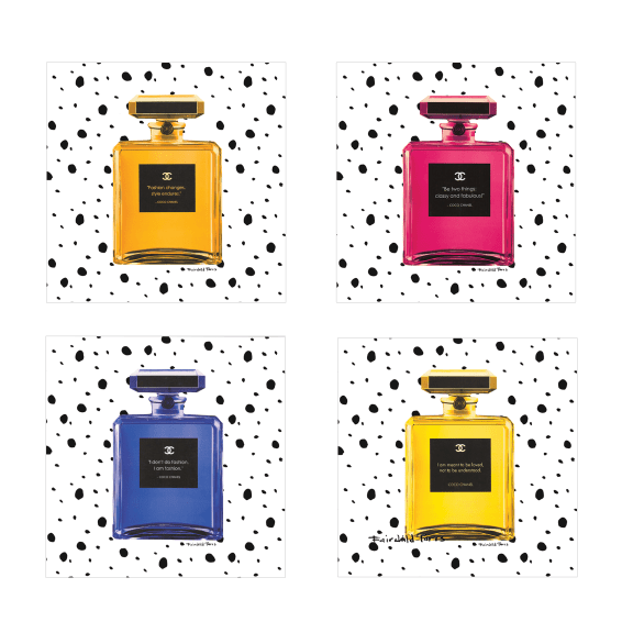 MorningSave: Fairchild Paris Chanel No5 Sunflower Perfume Bottle - 14 x  18 Framed Print