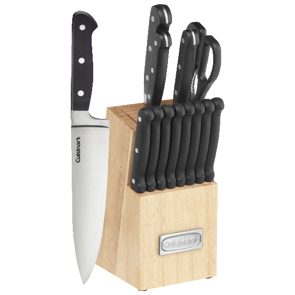 MorningSave: Cuisinart 6-Piece Classic German Steel Knife Set with Blade  Covers