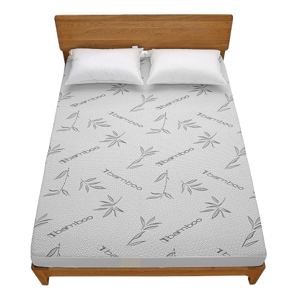 Bibb Home Premium Rayon from Bamboo Waterproof Fitted Mattress Protector