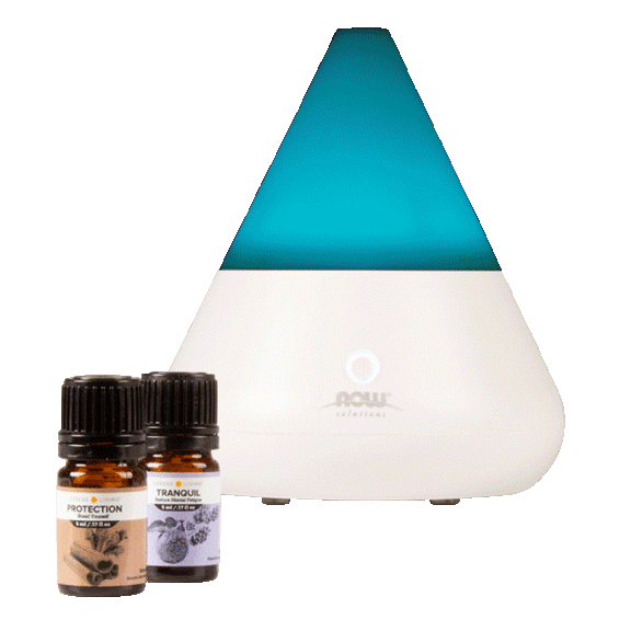AromaMister Color Changing Ultrasonic Aromatherapy Diffuser with Oils