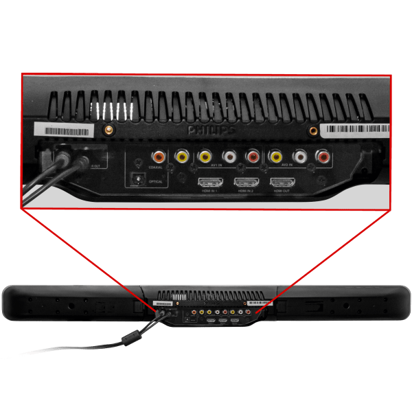 Meh Philips Soundbar Home Theater (Refurbished)