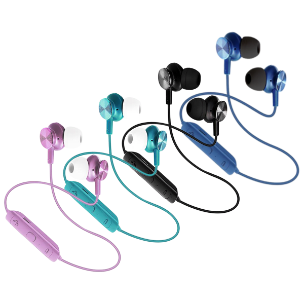 Meh 4Pack Xtreme Sound Sidekick Bluetooth Earbuds with Virtual Assistant