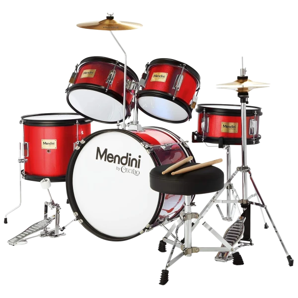 Mendini 3 piece drum set best sale