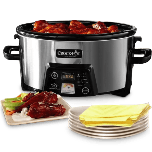 Crock-Pot 6-Quart Digital Slow Cooker (Refurbished)