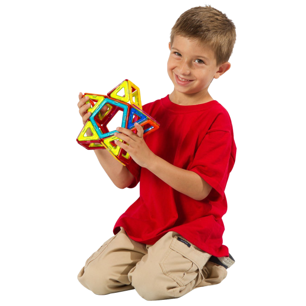 magformers rainbow 62 piece set