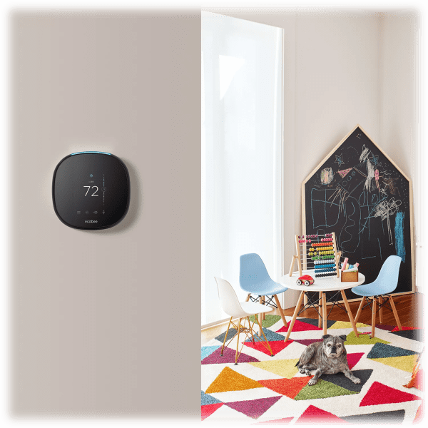 Meh Ecobee4 Smart Home Thermostat with Extra Sensor