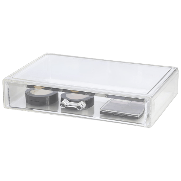 Meh 2Pack Richards Homewares Clearly Chic Acrylic Stackable Cosmetic